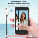 ⁦شاشة سيلفي Newmowa اللاسلكية 4K المغناطيسية لأجهزة iPhone⁩ - الصورة ⁦5⁩