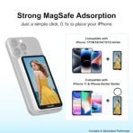 ⁦شاشة سيلفي Newmowa اللاسلكية 4K المغناطيسية لأجهزة iPhone⁩ - الصورة ⁦4⁩