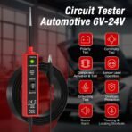 ⁦Automotive Power Circuit Probe Tester – مسبار فحص الدوائر الكهربائية للسيارات 6–24V⁩ - الصورة ⁦2⁩