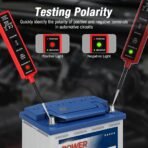 ⁦Automotive Power Circuit Probe Tester – مسبار فحص الدوائر الكهربائية للسيارات 6–24V⁩ - الصورة ⁦5⁩