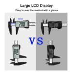 ⁦فرجار Kynup الرقمي 6 بوصات / 150 مم بشاشة LCD كبيرة⁩ - الصورة ⁦5⁩