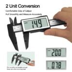 ⁦فرجار Kynup الرقمي 6 بوصات / 150 مم بشاشة LCD كبيرة⁩ - الصورة ⁦2⁩