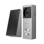 جرس باب EZVIZ CP3 Pro الذكي اللاسلكي بالطاقة الشمسية بدقة 2K