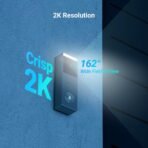 ⁦جرس باب EZVIZ CP3 Pro الذكي اللاسلكي بالطاقة الشمسية بدقة 2K⁩ - الصورة ⁦5⁩
