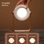 ⁦مصباح LED متعدد الوظائف قابل للطي وإعادة الشحن⁩ - الصورة ⁦3⁩