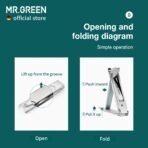 ⁦مقص أظافر MR.GREEN القابل للطي – أداة مانيكير صغيرة ومحمولة⁩ - الصورة ⁦3⁩