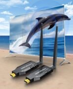 ⁦مرسل ومستقبل HDMI لاسلكي 5.8G بدقة 1080P ومدى يصل إلى 100 متر⁩ - الصورة ⁦5⁩