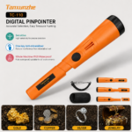 Tanxunzhe GT-110 كاشف معادن محمول Pinpointer