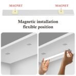 ⁦شريط إضاءة LED ذكي 20 سم – حساس حركة وبطارية قابلة لإعادة الشحن⁩ - الصورة ⁦5⁩