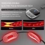 ⁦جهاز تدليك الرقبة EMS وTENS مع التسخين – 4 أوضاع و9 مستويات⁩ - الصورة ⁦5⁩