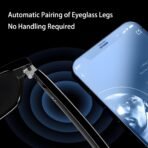 ⁦نظارات TUTT E13 الذكية بتقنية Bluetooth وحماية من الأشعة الزرقاء⁩ - الصورة ⁦5⁩