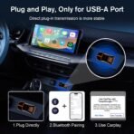 ⁦محول LLYYEE اللاسلكي لـ Apple CarPlay⁩ - الصورة ⁦4⁩