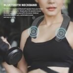 ⁦مكبر صوت الرقبة اللاسلكي Gugxiom Neckband Bluetooth Speaker⁩ - الصورة ⁦2⁩