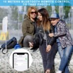 ⁦حامل هاتف قابل للسحب مع إضاءة سيلفي + ريموت Bluetooth⁩ - الصورة ⁦6⁩