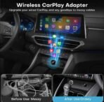 ⁦محول Wireless CarPlay وAndroid Auto 2 في 1

محول لاسلكي عملي يحوّل نظام Apple CarPlay وAndroid Auto السلكي في السيارة إلى اتصال لاسلكي، مع اتصال تلقائي عند تشغيل السيارة وتصميم Plug & Play لسهولة الاستخدام⁩ - الصورة ⁦5⁩