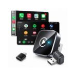محول Wireless CarPlay وAndroid Auto 2 في 1

محول لاسلكي عملي يحوّل نظام Apple CarPlay وAndroid Auto السلكي في السيارة إلى اتصال لاسلكي، مع اتصال تلقائي عند تشغيل السيارة وتصميم Plug & Play لسهولة الاستخدام