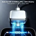 فاصل شحن USB-C ذكي بقدرة 140 واط مع فصل تلقائي وحماية البطارية
