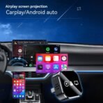 ⁦محول USB لاسلكي 3 في 1 لـ CarPlay وAndroid Auto وAirPlay⁩ - الصورة ⁦2⁩