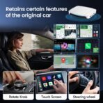 ⁦Carlinkit 3 في 1 محول وسائط لاسلكي HDMI لـ CarPlay وAndroid Auto⁩ - الصورة ⁦7⁩