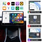 ⁦Carlinkit T2C 3.0 محول CarPlay لاسلكي لسيارات Tesla⁩ - الصورة ⁦2⁩
