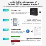⁦Carlinkit T2C 3.0 محول CarPlay لاسلكي لسيارات Tesla⁩ - الصورة ⁦4⁩