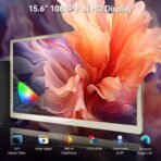 ⁦شاشة Domyfan S6 محمولة 15.6 بوصة FHD IPS لتوسيع شاشة اللابتوب⁩ - الصورة ⁦2⁩