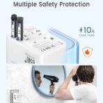 ⁦محول السفر العالمي Lencent GaN III بقوة 65W مع شحن سريع⁩ - الصورة ⁦5⁩