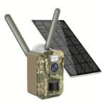 ⁦كاميرا مراقبة خارجية SZSINOCAM تعمل بالطاقة الشمسية و4G LTE – كاميرا صيد وتتبع الحياة البرية⁩ - الصورة ⁦2⁩