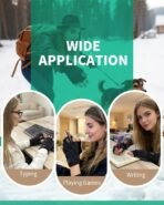 ⁦قفازات Uncn الكهربائية للتدفئة بدون أصابع – بطارية 3000mAh وشحن لاسلكي.⁩ - الصورة ⁦5⁩