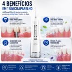 ⁦جهاز JETFLOSS المحمول لتنظيف الأسنان بالماء – خيط مائي لاسلكي⁩ - الصورة ⁦2⁩