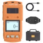 كاشف غاز كبريتيد الهيدروجين TOPTES Guard-633 بمستشعر عالي الدق