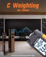 ⁦مقياس مستوى الصوت TOPTES TS-501B لقياس الضوضاء بالديسيبل⁩ - الصورة ⁦2⁩