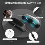 ⁦جهاز ذكي مضاد للشخير قابل لإعادة الشحن بتقنية النبضات الكهربائية وتصميم مريح للأذنين⁩ - الصورة ⁦3⁩
