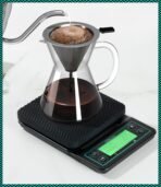 ⁦ميزان القهوة الرقمي COFFEE GATOR بدقة 0.1 غرام ومؤقت مدمج، سعة وزن تصل إلى 3 كجم⁩ - الصورة ⁦5⁩
