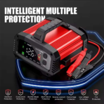 ⁦شاحن بطاريات ذكي FOXSUR FPT-250 بقدرة 25 أمبير، يدعم 12V و24V مع وظيفة الإصلاح⁩ - الصورة ⁦6⁩