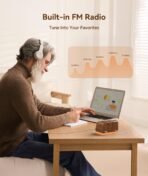 ⁦ساعة منبه DREAM EGG متعددة الوظائف مع راديو FM و25 صوتًا مهدئًا وإضاءة ليلية⁩ - الصورة ⁦6⁩