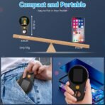 ⁦مجهر رقمي محمول ADUWO بتكبير 500X وشاشة IPS مقاس 2 بوصة مع إضاءة LED⁩ - الصورة ⁦2⁩