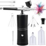طقم بخاخ هوائي لاسلكي مع ضاغط هواء – Airbrush Kit