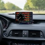 ⁦شاشة عرض أمامية XS HUD OBD2+GPS للسيارة بشاشة LCD ومؤشرات قيادة متعددة⁩ - الصورة ⁦4⁩