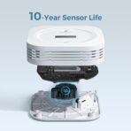 ⁦Aegislink SC200 جهاز إنذار الدخان وأول أكسيد الكربون بشاشة LCD وعمر افتراضي يصل إلى 10 سنوات⁩ - الصورة ⁦3⁩